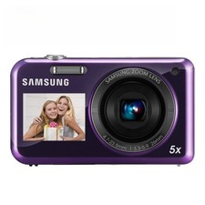 Samsung PL120 Dual Screen Camera 14.2 MP 5x Optical Zoom Purple Fast Shipping