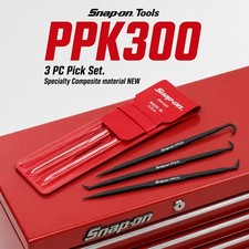 Snap On Tools 3 Pc Pick Set. Specialty Composite Material New Ppk300 Snap On Tools 3 Pc Pick Set. Specialty Composite Material New Ppk300