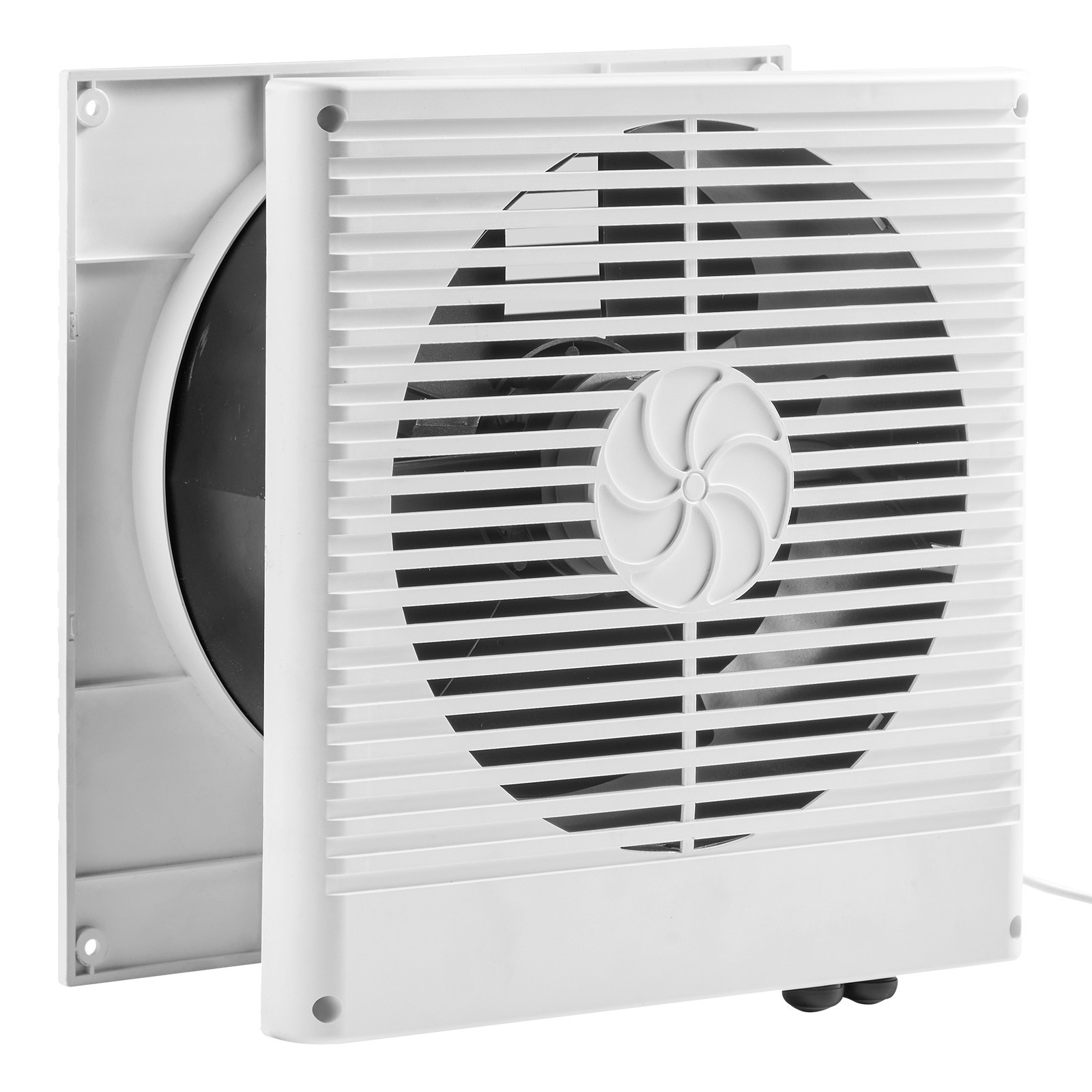 VEVOR 7.5 Inch Room to Room Fan Through Wall Fan AC Bi-directional Wind 180 CFM