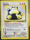 Snorlax Rare 30/130 - Base Set 2 - Near Mint