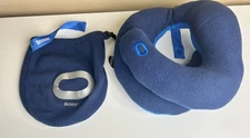 Bcozzy Neck Pillow Med Travel Blue Support Neck Chin Carry Bag