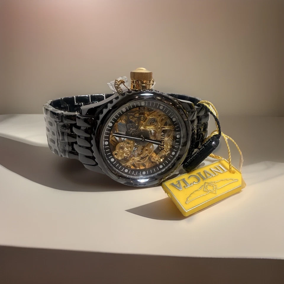 RARE NEW Special Edition 50yr Russian Diver Invicta Automatic Skeleton Model1924 - image 2 of 4