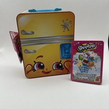 Shopkins Collectors Tin Frost T Fridge  New Card Game Box Case Lunchbox