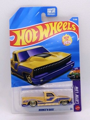 Hot Wheels Bounce n Bass   Layin  Low Series 1/5 (#17/250) New for 2026
