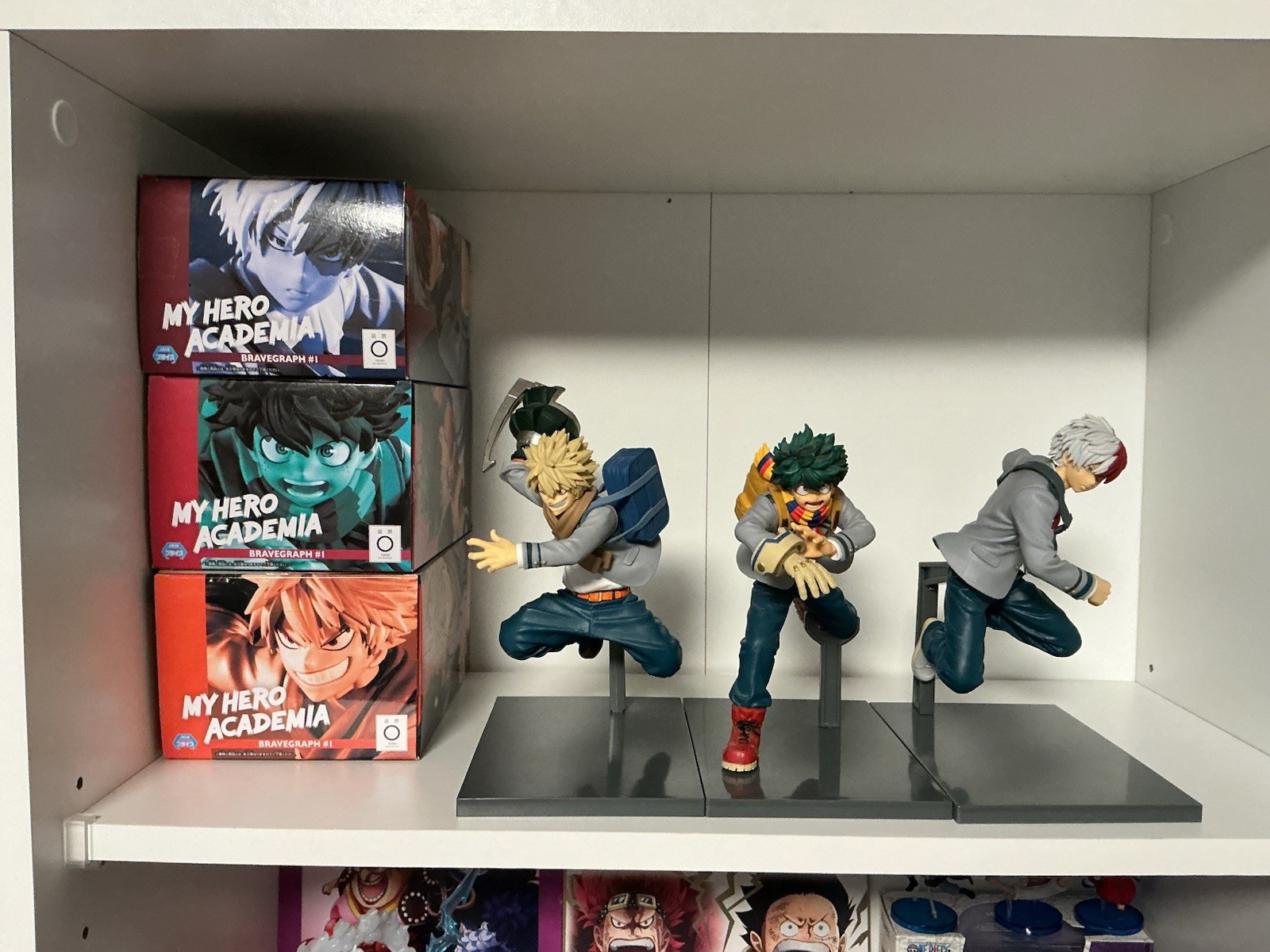 My Hero Academia Figuren Deku, Katzuki und Shoto mit Ovp