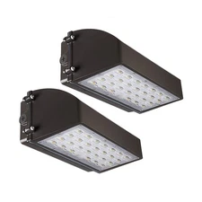 LEONLITE Full Cutoff LED Wall Pack, 45W 5625LM, UL Listed Dimmable Light, 120...