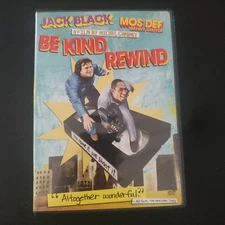 Be Kind Rewind DVD Used In Original Case Works Minor Scratches Scuffs On Case