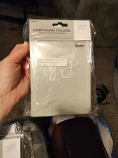  #260 Darice Embossing Folder Essentials  " YAY  "30032602