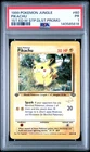 1999 POKEMON JUNGLE 1ST ED W STAMP DUELIST PROMO #60 PIKACHU PSA 1