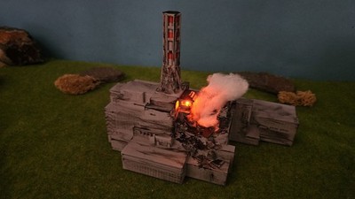 Chernobyl Nuclear Plant Tschernobyl Atomkraftwerk Katastrophe 1986 Premiummodell