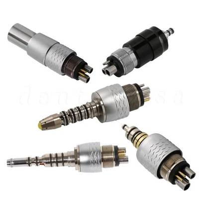 Quick Coupler 6/4 Hole Fit KaV NSK (LED Fiber Optic) Fast Speed Handpiece