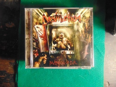 DESTRUCTION INVENTOR OF EVIL RARE UKR ORIGINAL THRASH ROCK CD