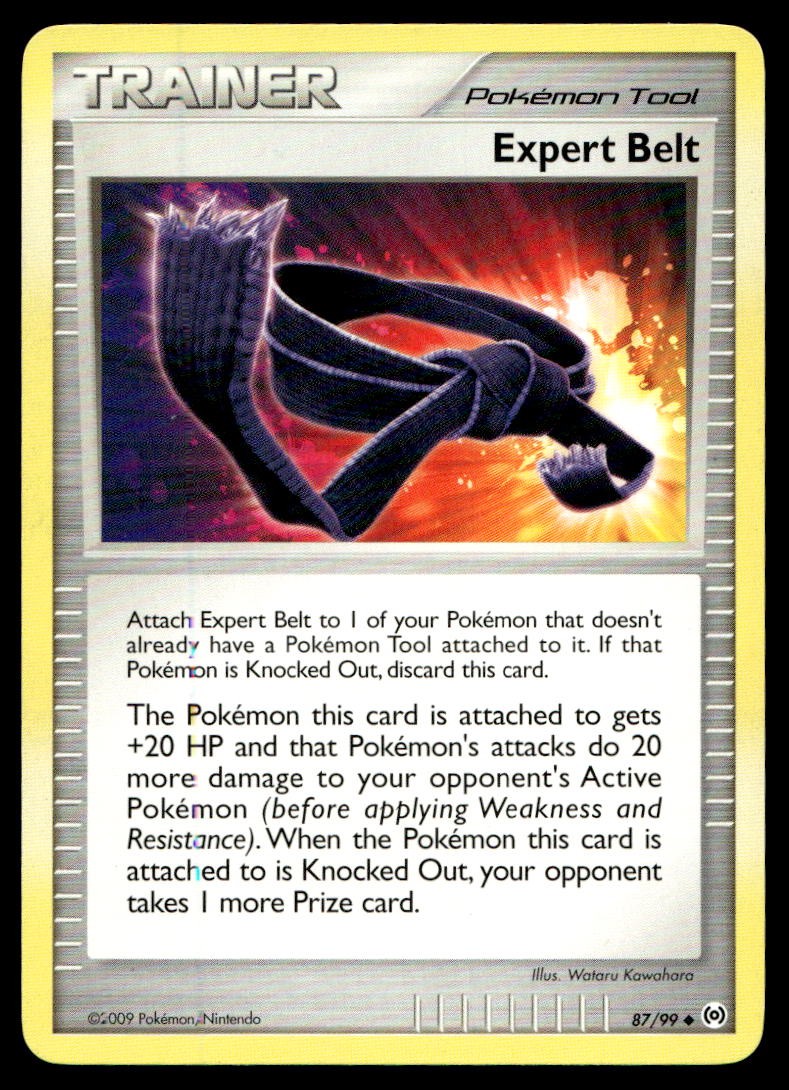 LP Expert Belt [Arceus 87/99] Uncommon Pokemon TCG