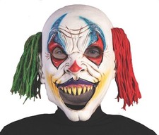 Máscara Disfraz Payaso Malvado Boca Abierta Adulto Látex