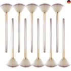  Prasacco 10 Stück Fächer Bürsten, Masken Pinsel Kosmetik Maskenpinsel Fä 