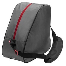 Universal Ski Boot Bag - Outdoor Skiing Shoe and Helmet Bag for Ski grey / red