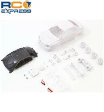 Kyosho Impreza WRC 2002 White Body Set w/Wheel Mini-Z KYOMZN200