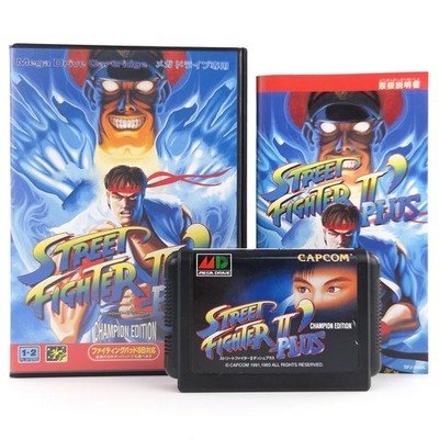 Sega Mega Drive: Street Fighter II Plus Champion Edition - OVP (NTSC-J JAPAN)