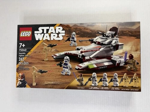 LEGO STAR WARS Republic Fighter Tank 75342 Set - New Factory Sealed - Retired