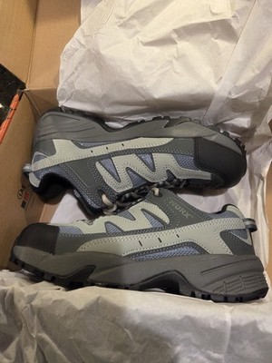 Womens Worx by Red Wing Shoes  Aluminum Saftey Toe Sz 6.5 M Blue And Grey NIB