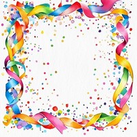 20 Servietten Guirlandes Et Confettis Luftschlangen & Konfetti Fasching 33X33Cm