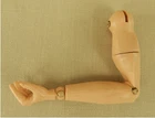 Vintage 1964 Hasbro GI Joe Figure Left Shoulder Elbow Hand Right Forearm C8