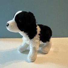 Douglas Black And White Border Collie Item 4009 Plush Animal