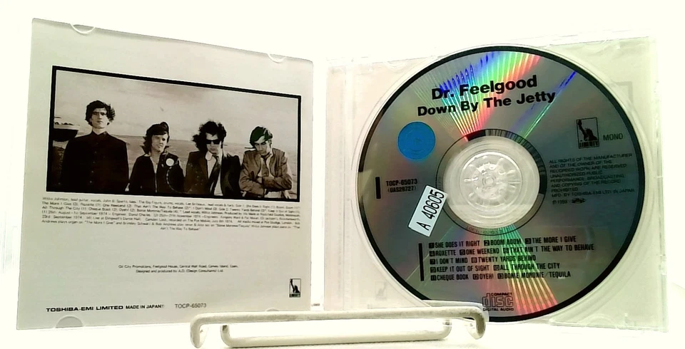 Down By The Jetty [CD/OBI] Dr. Feelgood/JAPAN/Blues Rock Foto 3 de 4