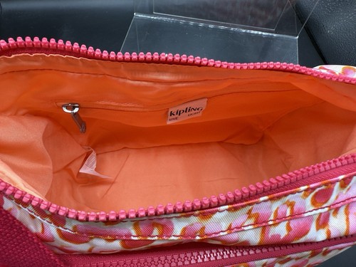 Kipling Lite Pink Latin Cheetah Animal Print Crossbody Bag Handbag RRP £88 BNWT - Picture 11 of 15