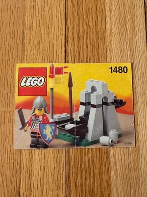 Lego Castle King's Catapult (1480) Instruction Booklet Only