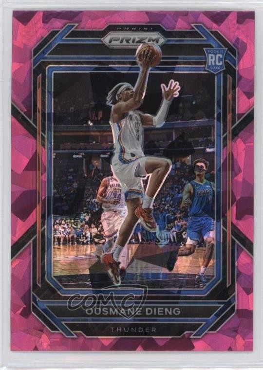 2022-23 Panini Prizm Pink Ice Prizm Ousmane Dieng #224 0q5