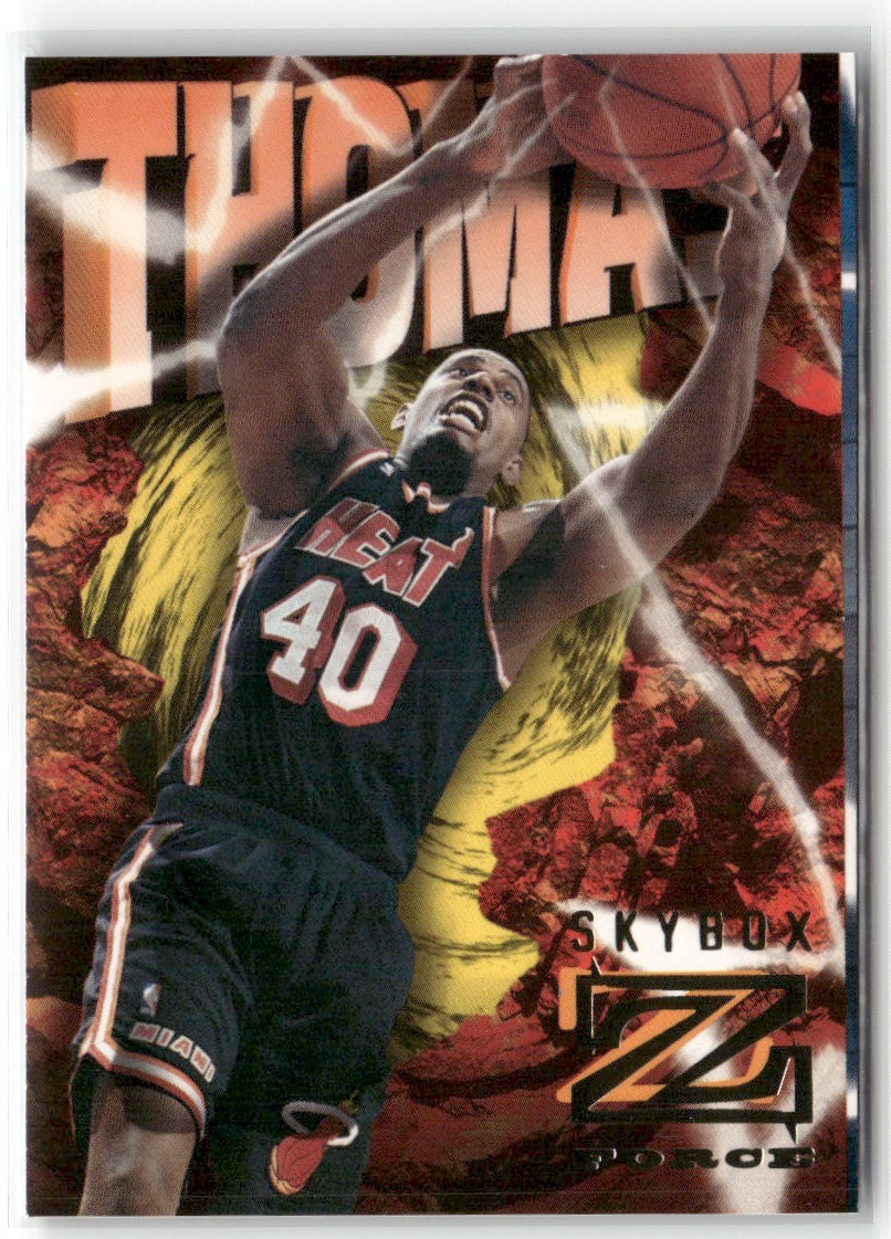 1996-97 SKYBOX Z-FORCE KURT THOMAS MIAMI HEAT #48