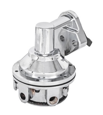 JEGS 15951 Mechanical Fuel Pump for Big Block Chevy 396-427-454 [80 gph, Chrome]