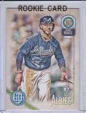 OZZIE ALBIES ROOKIE CARD Atlanta Braves Baseball 2018 TOPPS GYPSY QUEEN MLB RC