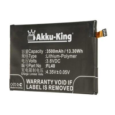 Akku-King Akku für Motorola Moto X Play, X Play Dual SIM, XT1560, XT1561, XT1560