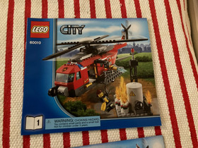 Lego City 60010 Fire Helicopter  Instruction Manual Booklets 1+2 Only