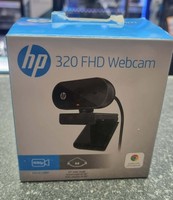 HP 320 FHD 1080p Webcam Open box New