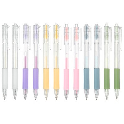 Quick Dry Glue Pen, Multi-Colors Ballpoint Roller Glue for Crafting, 12 Pcs