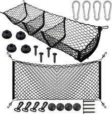 Cargo Net for Pickup Truck Bed Heavy Duty Elastic Mesh Car -35.4 x 15.7 inches