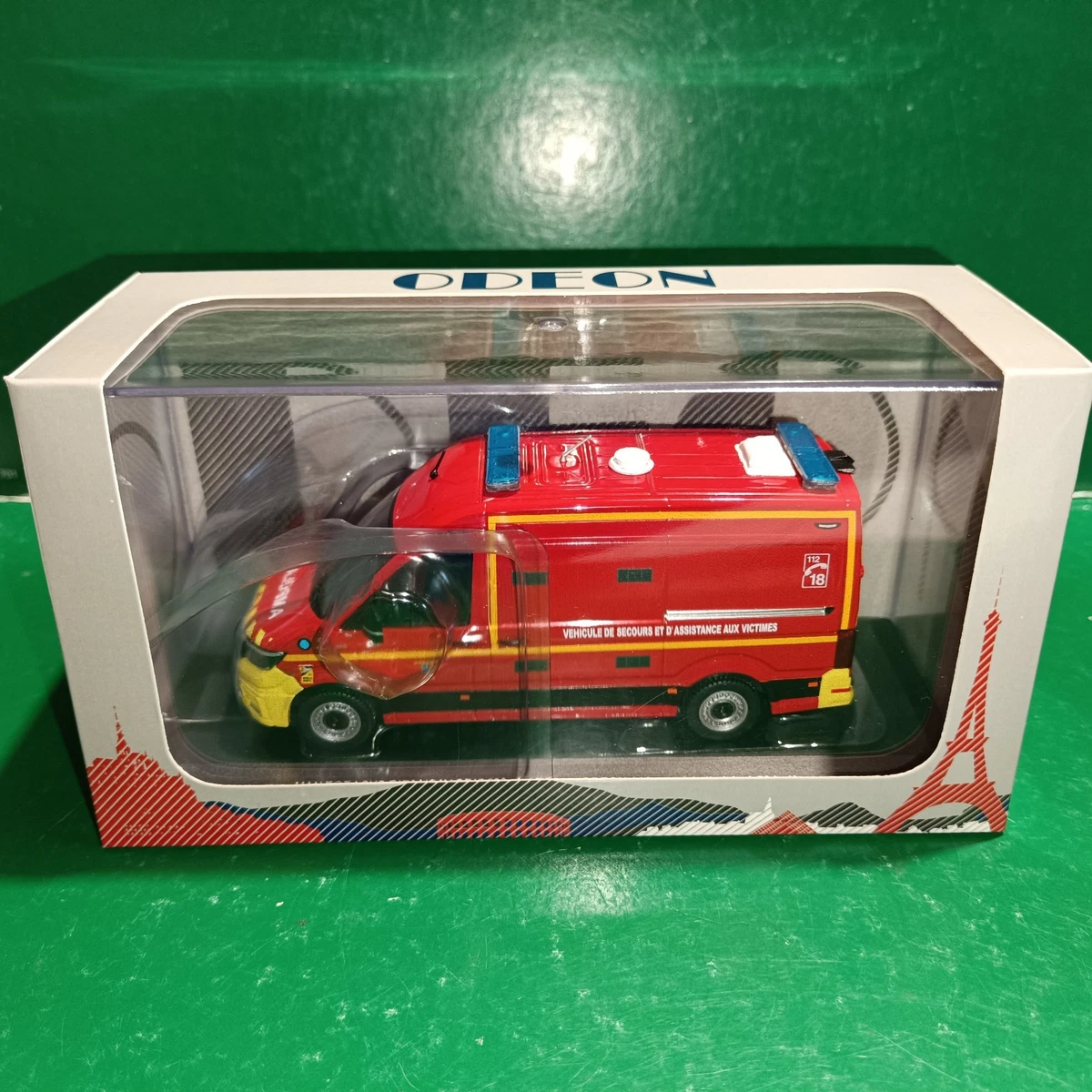 NOREV 1/43 - Peugeot Boxer VSAV Pompiers - Boîte CEC Ref V3747 EUR 59