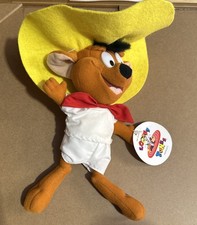 1997 Looney Tunes SPEEDY GONZALES 12  Stuffed Animal Warner Bros NWT Perfect.