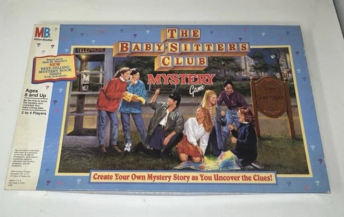 Vintage 1992 The Babysitters Club Mystery Game Board Milton Bradley *Complete*