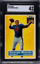 1956 Topps #11 George Blanda
