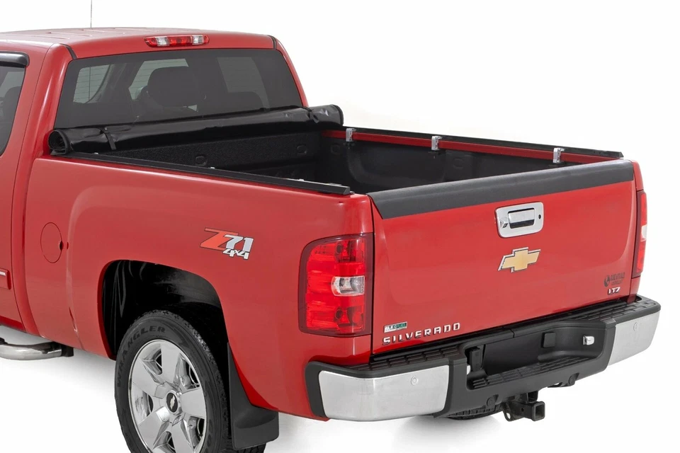 Rough Country Soft Roll Up Bed Cover 6'7" Bed Chevy/GMC 1500/2500HD/3500HD 07-13 - Image 2 of 4