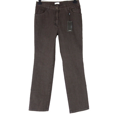 Jeans 42 xl KJbrand brown women's pants classic model batty straight New