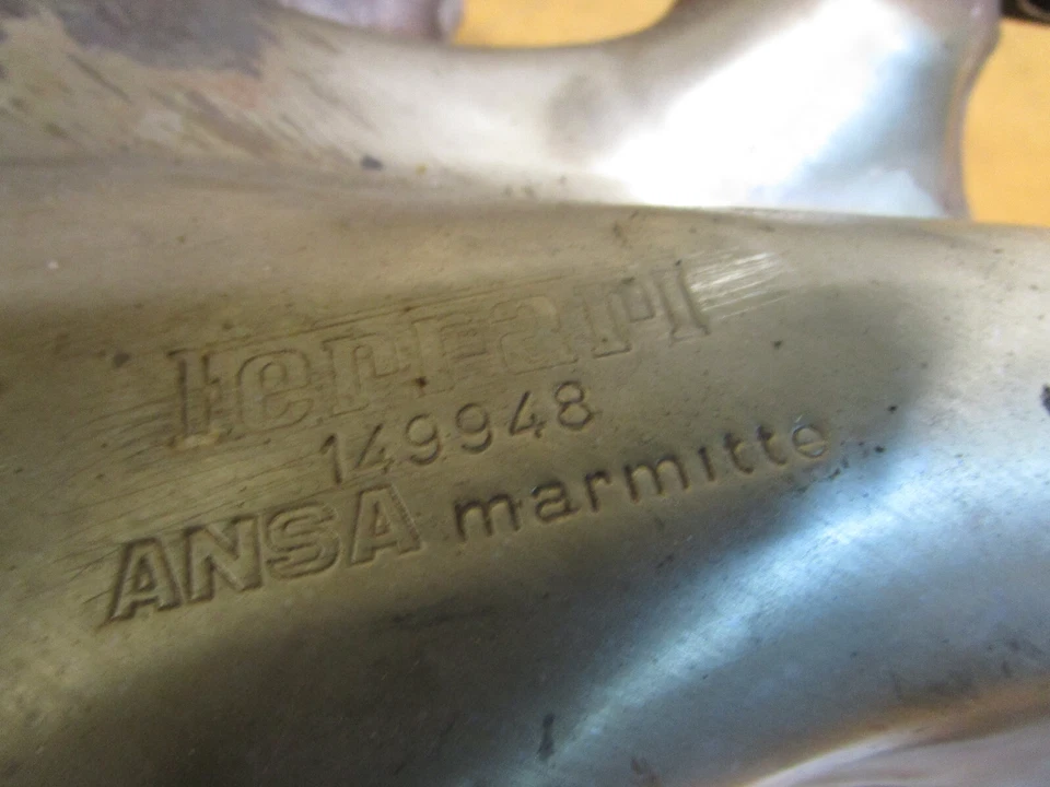 Ferrari 348, Mondial T - LH colector de escape / cabezal P/N 149948 Foto 3 de 4