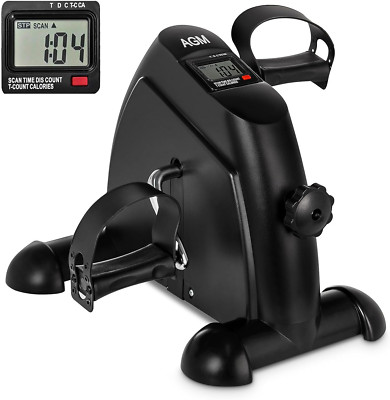 Mini Exercise Bike,  under Desk Bike Pedal Exerciser Foot Cycle Arm & Leg Pedal