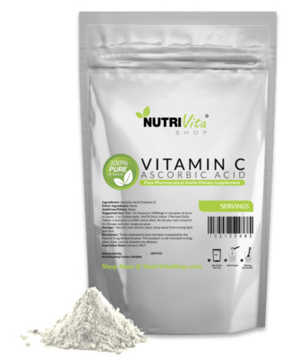 11 lb (5000g) NEW 100% L-Ascorbic Acid Vitamin C Powder NonGMO nonirradiated