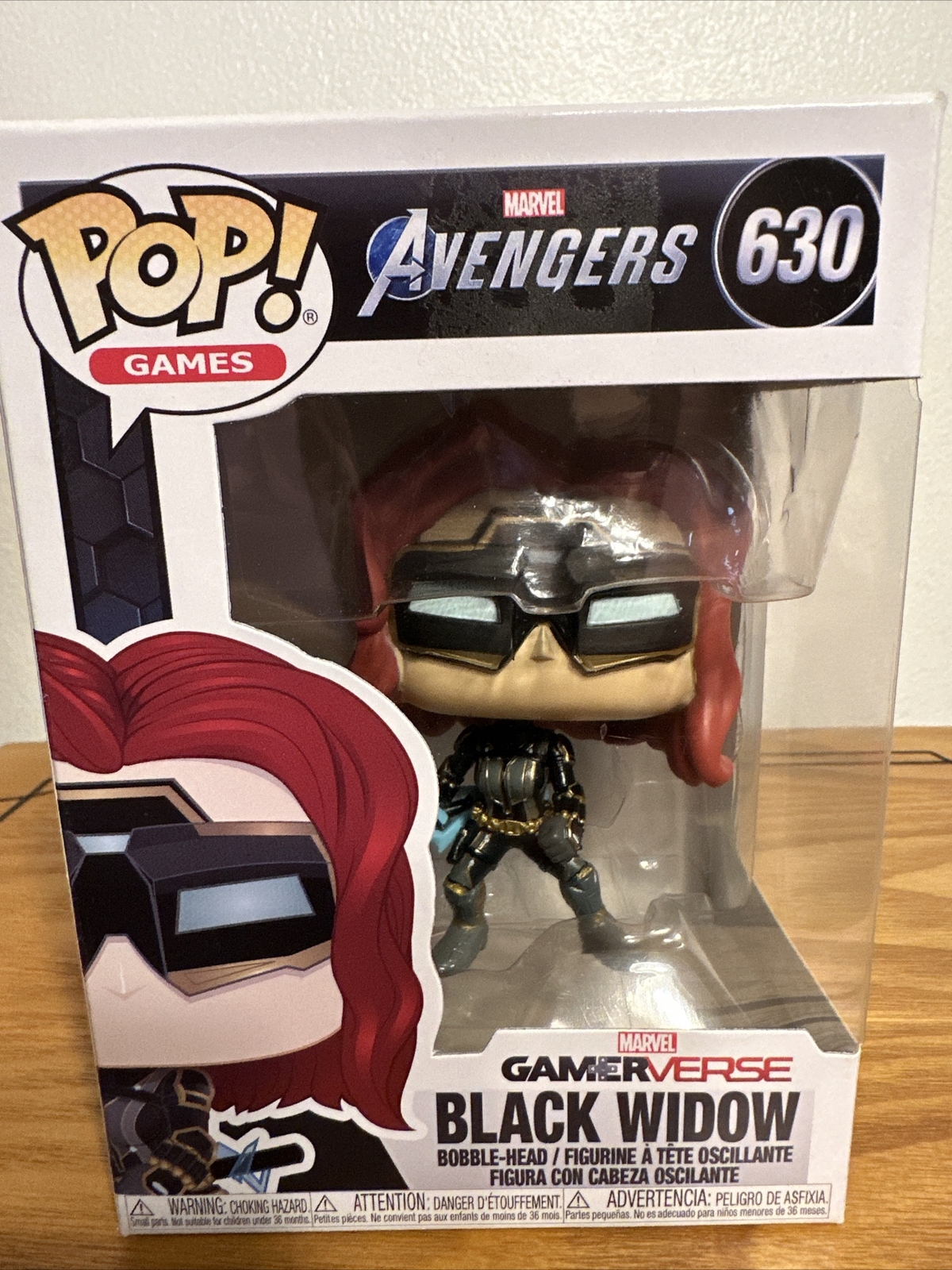 Sale Funko Pop! Games Marvel Avengers Gamer Verse Black Widow 630