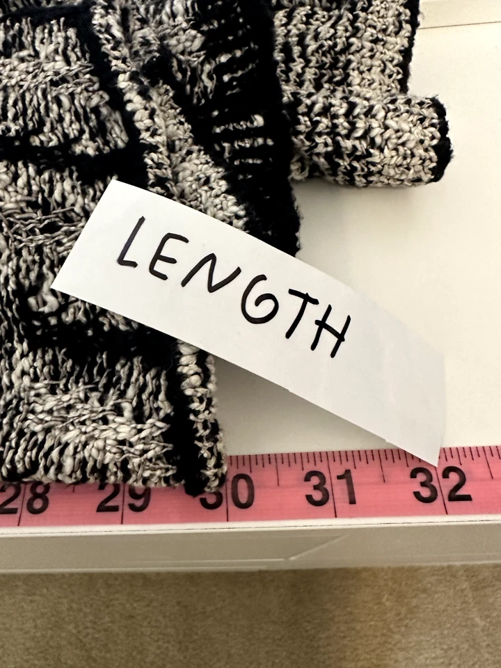 Cardigã feminino Chicos de malha frontal aberta tamanho 2X asteca sudoeste tribal artístico - Imagem 4 de 4